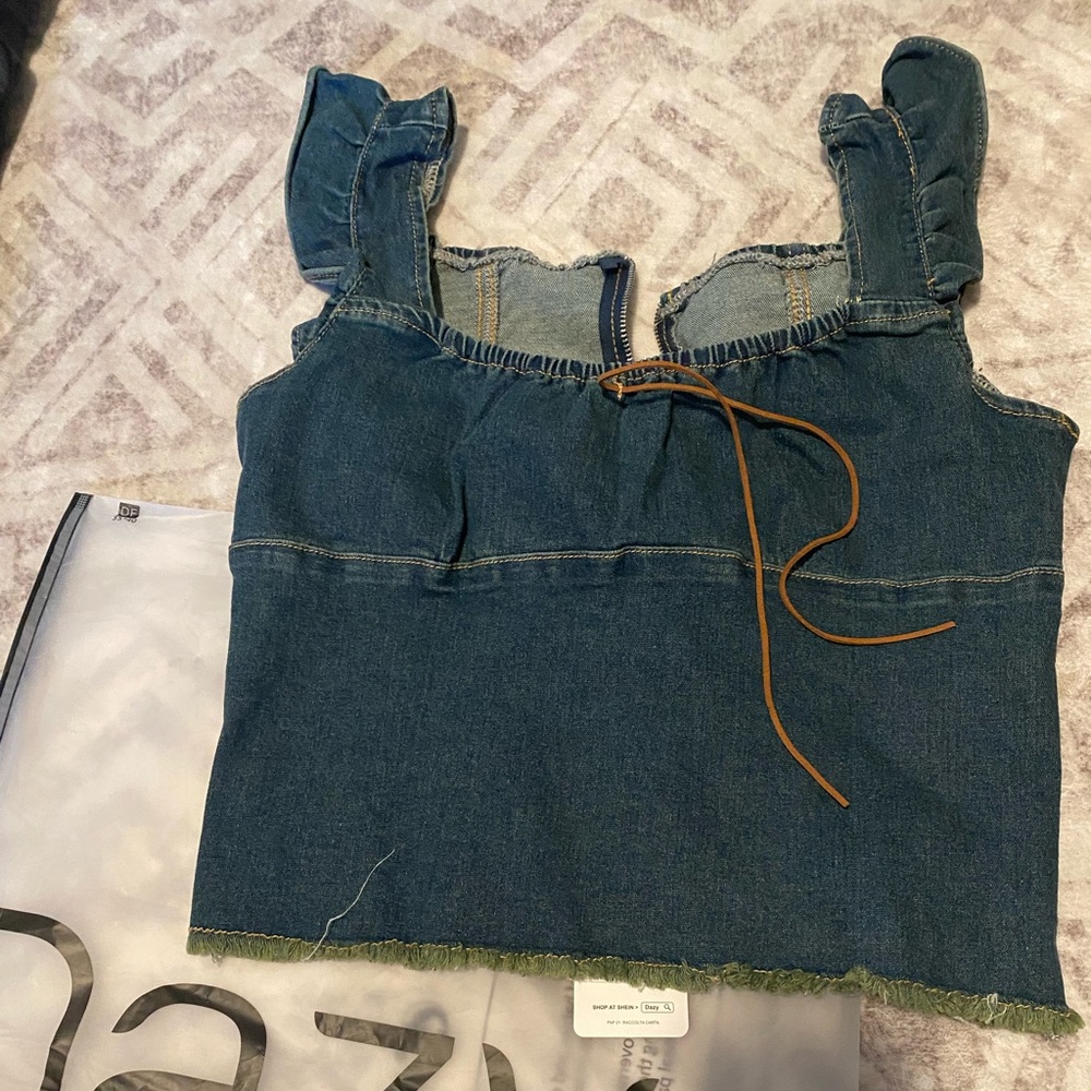 Women Denim Tank Cami